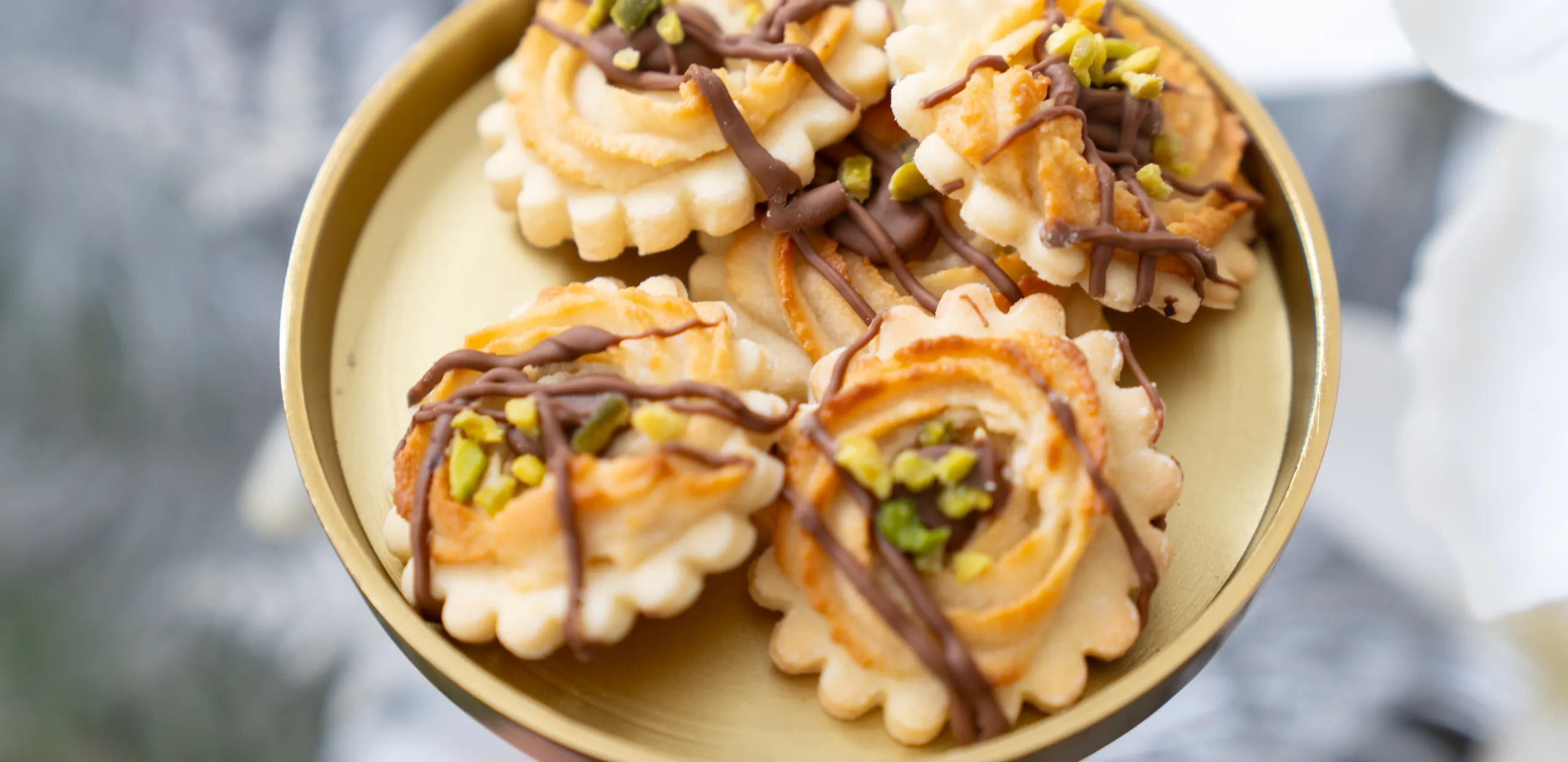 Marzipan Nougat Kekse