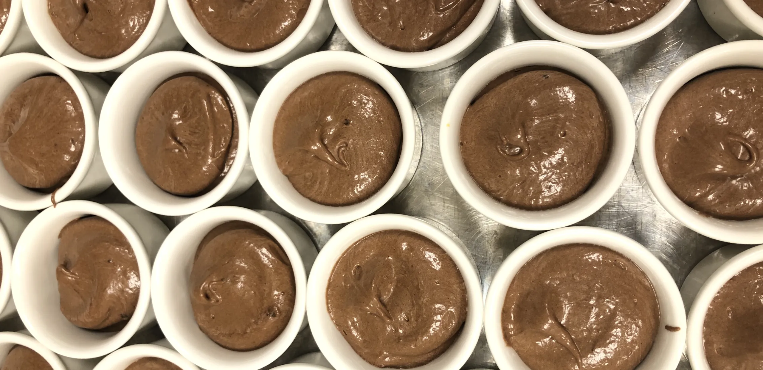 Flüssiger Schokoladenkuchen