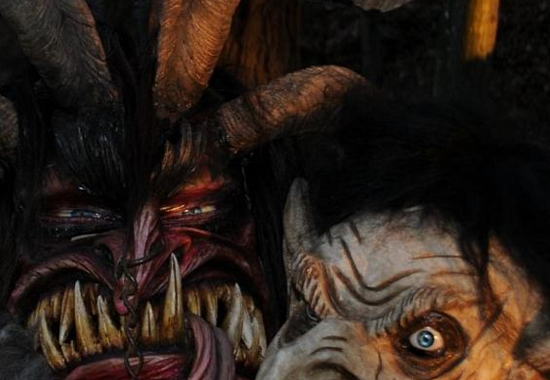 Krampus-Besuch am Maluhof am 30.11.2025