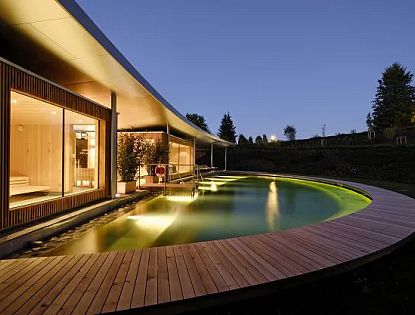 Garden saunas & nature pool