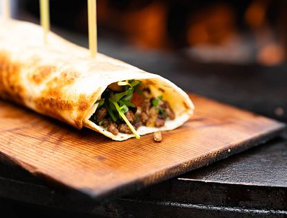 Gefüllte Quesadilla