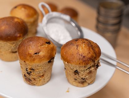 Schokoladen-Orangeat Panettone