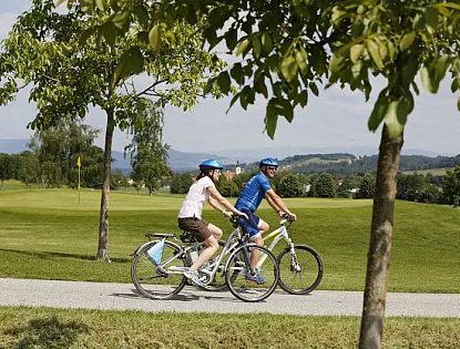 Bike tours directly in front of the hotel door