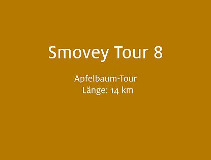 Smovey Strecke 8 - Apfelbaum-Tour